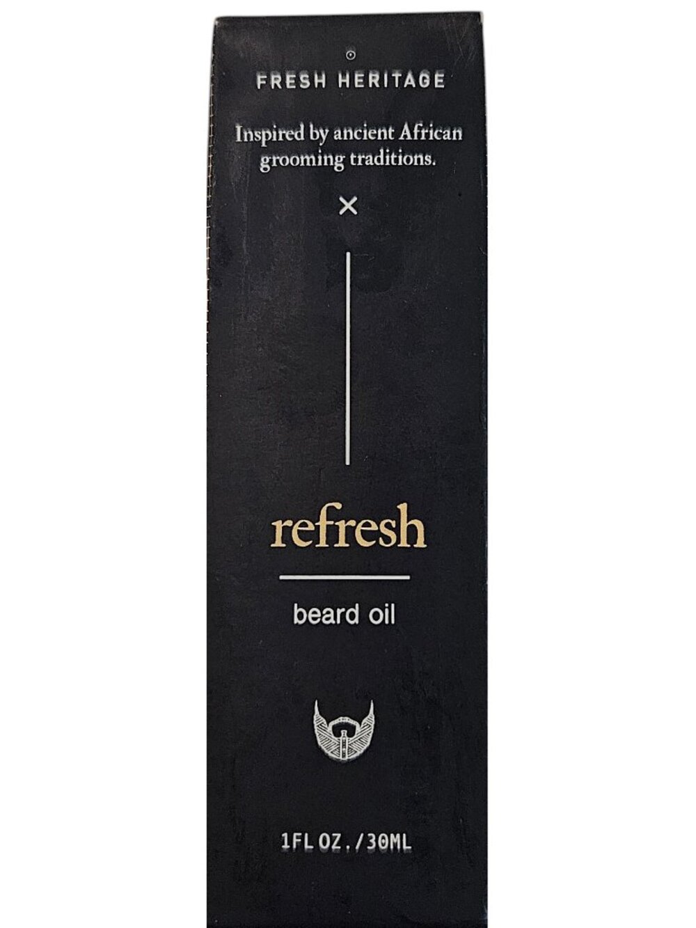 Fresh Heritage Refresh Beard Oil 1 fl oz / 30ml - Natural Organic Grooming